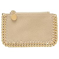 Stella McCartney チェーンコインケース ベージュ Stella McCartney チェーンコインケース ベージュ 2025年最新